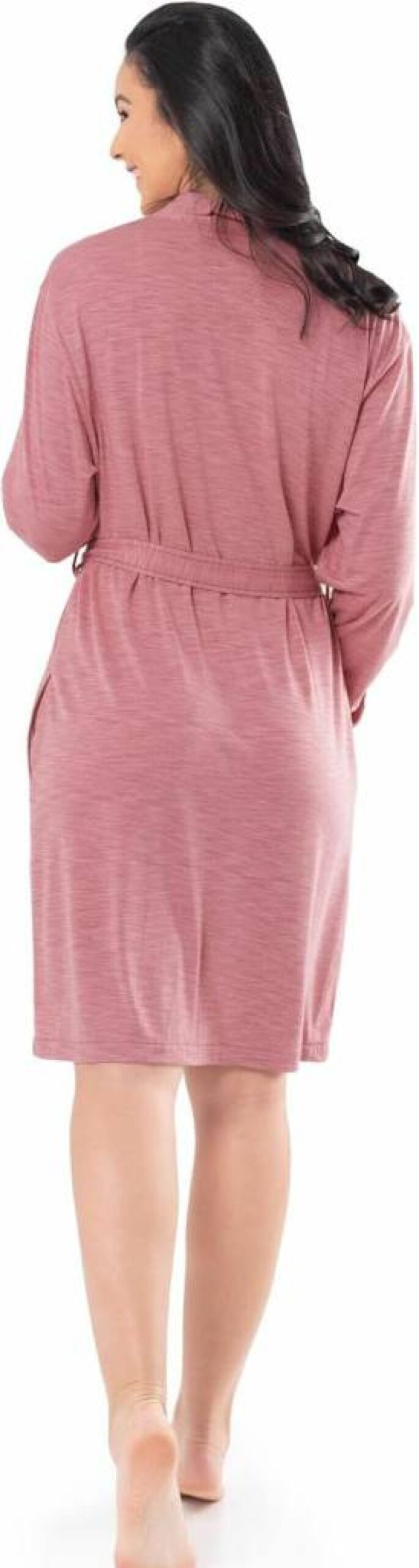 Fruit of the Loom Women's Soft Breathable Comfortable Lounge Robe for Relaxation