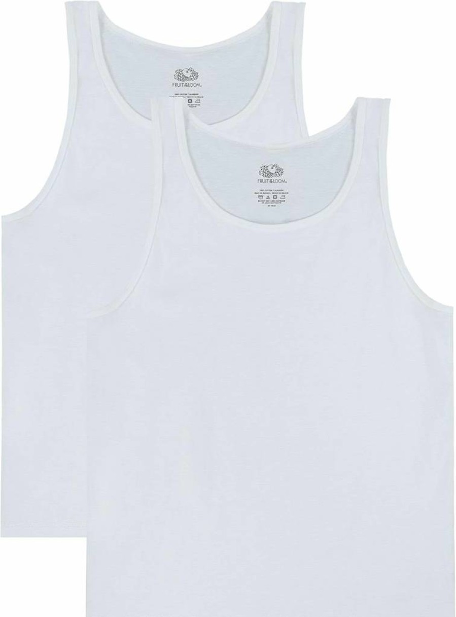 Fruit of the Loom Men's Moisture Wicking Cotton Sleeveless T-Shirt with Odor Control - Soft Breathable Athletic Undershirt