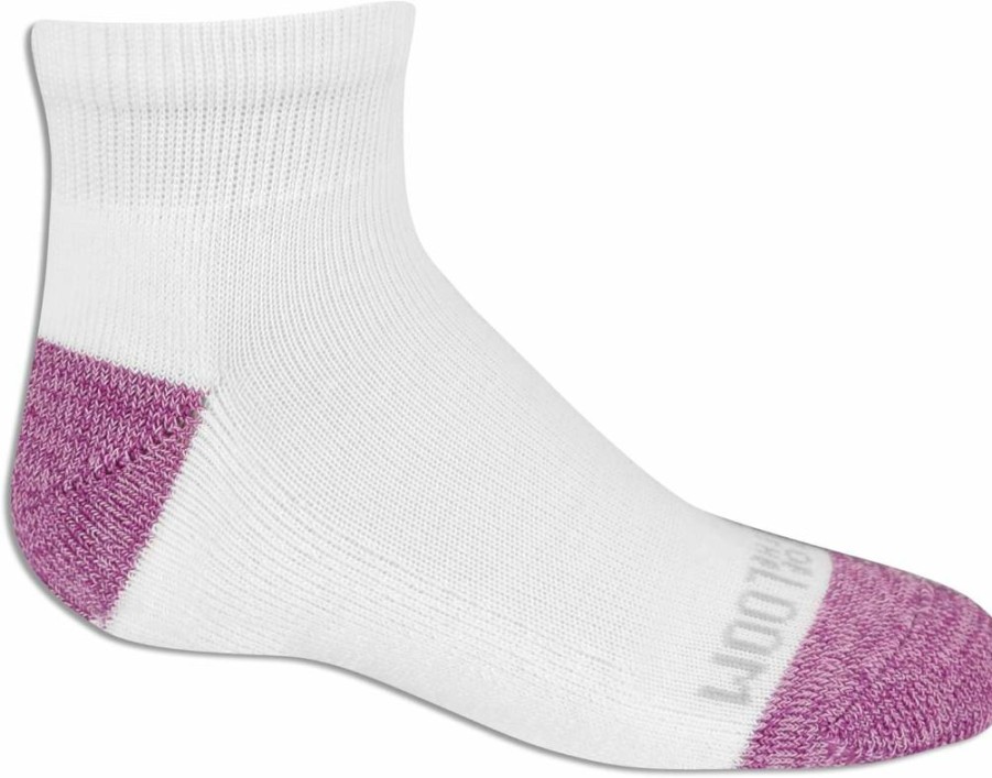 Fruit of the Loom Girls' Lightweight Athletic Quarter Socks 10-Pack - Breathable Everyday Sports Socks for Kids
