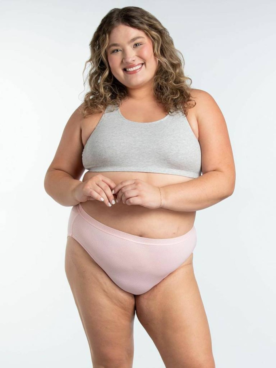 Fruit of the Loom Women's ComfortSoft Microfiber Panties - Breathable Underwear for Everyday Wear (Regular & Plus Size Options)