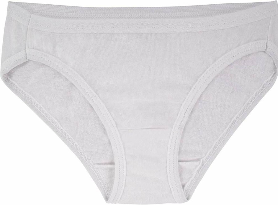 Fruit of the Loom Girls' Cotton Bikini Underwear Multipack - Soft Breathable Panties for Kids & Teens