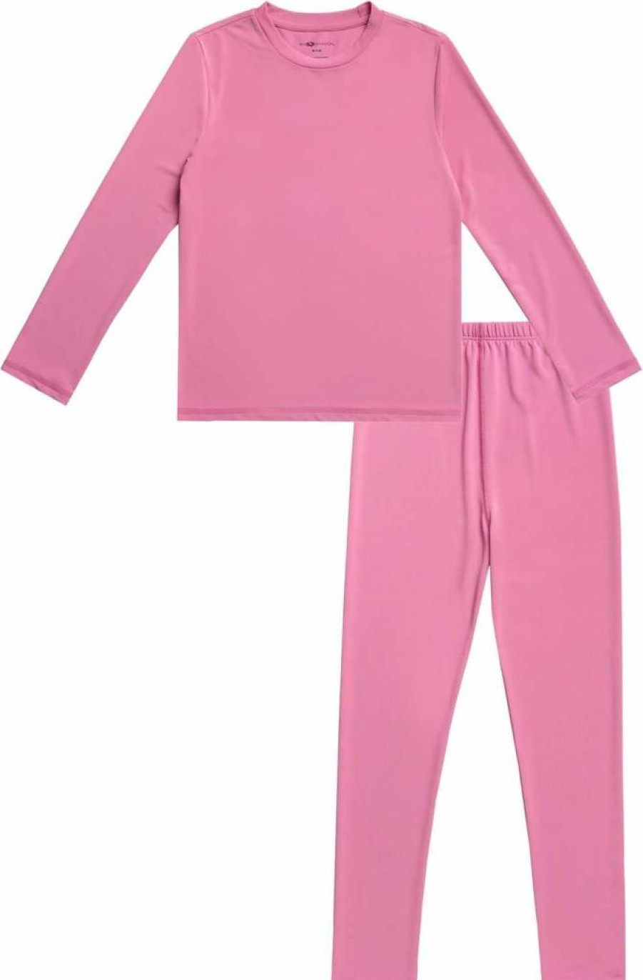 Fruit of the Loom Girls' Thermal Baselayer Set - Performance Winter Underwear for Kids