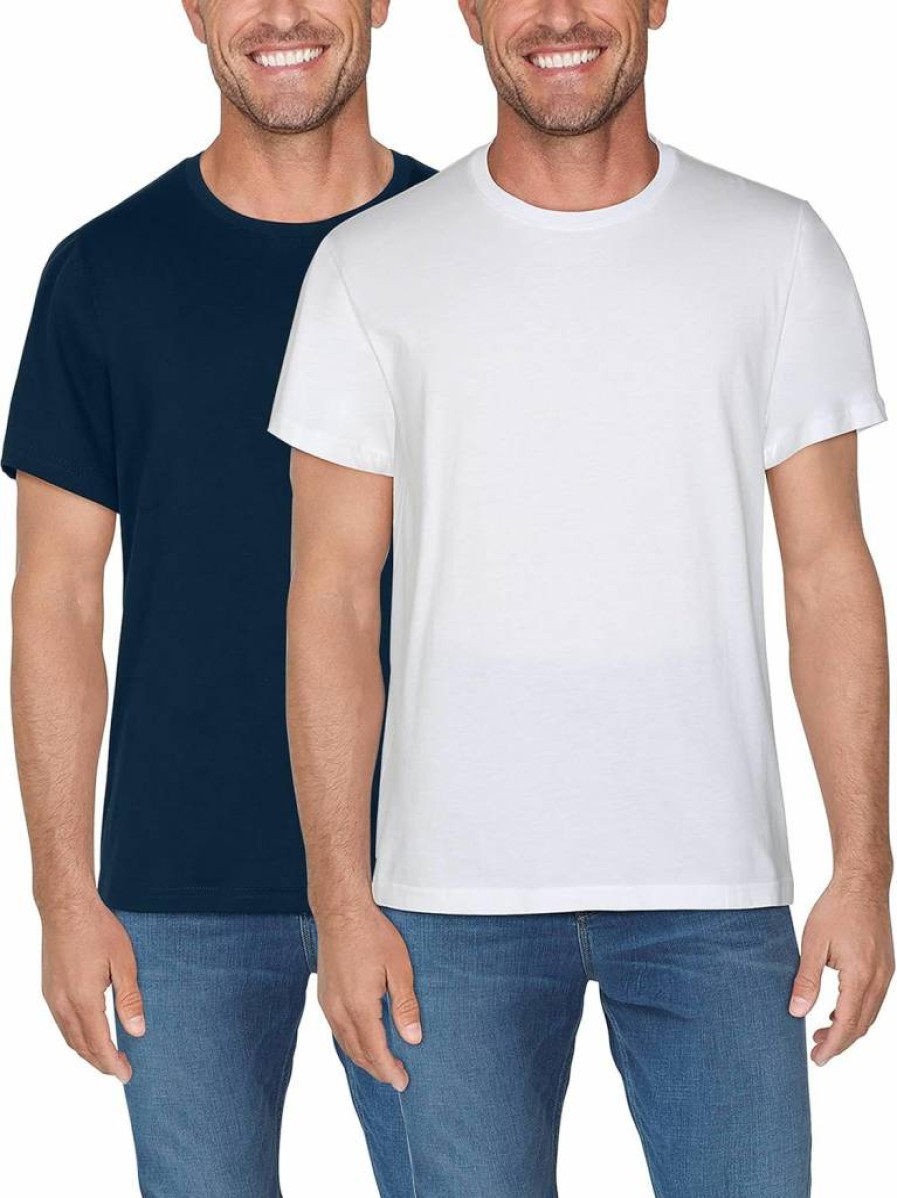 Fruit of the Loom Men's Relaxed Fit Crafted Comfort T-Shirt - Classic Cotton Tee in Sizes S to 2XL