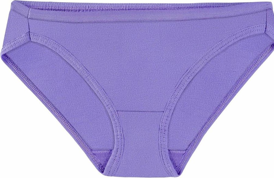 Fruit of the Loom Girls' Cotton Bikini Underwear Multipack - 10-Pack Assorted Colors & Sizes