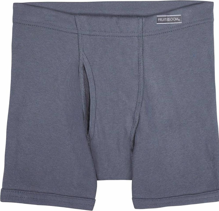 Fruit of the Loom Boys' Cool Comfort Boxer Briefs with Breathable Coolzone Fly for All-Day Wear