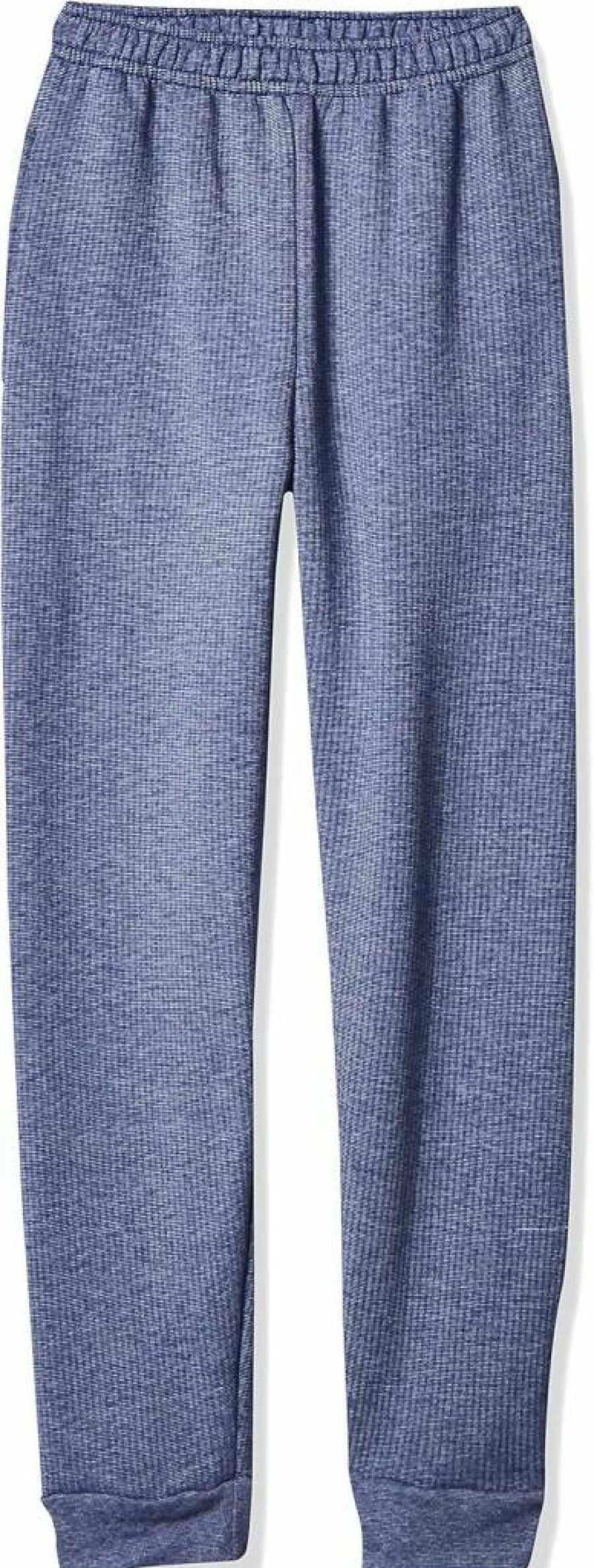 Fruit of the Loom Boys' Fleece Jogger Sweatpants - Times Square Stripe & Ghost Navy - Small - Comfortable Kids' Athletic Pants
