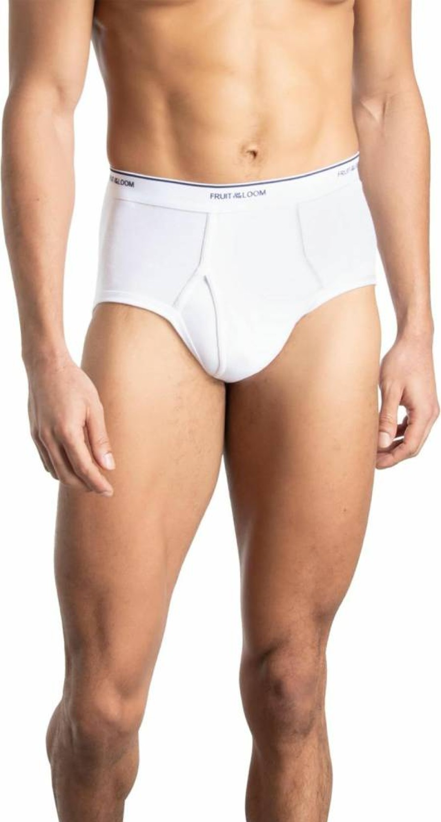 Fruit of the Loom Men's Cotton Briefs Multipack - Tag-Free, Moisture-Wicking, Assorted Colors