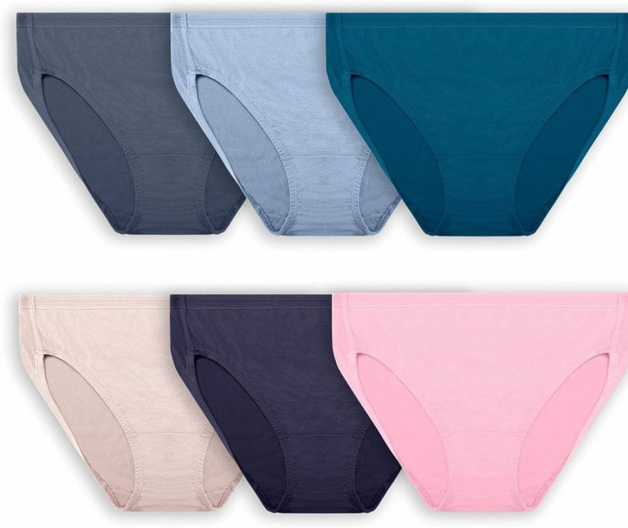 Fruit of the Loom Women's Plus Size Underwear - Comfortable & Curve-Hugging Fit for Full Coverage