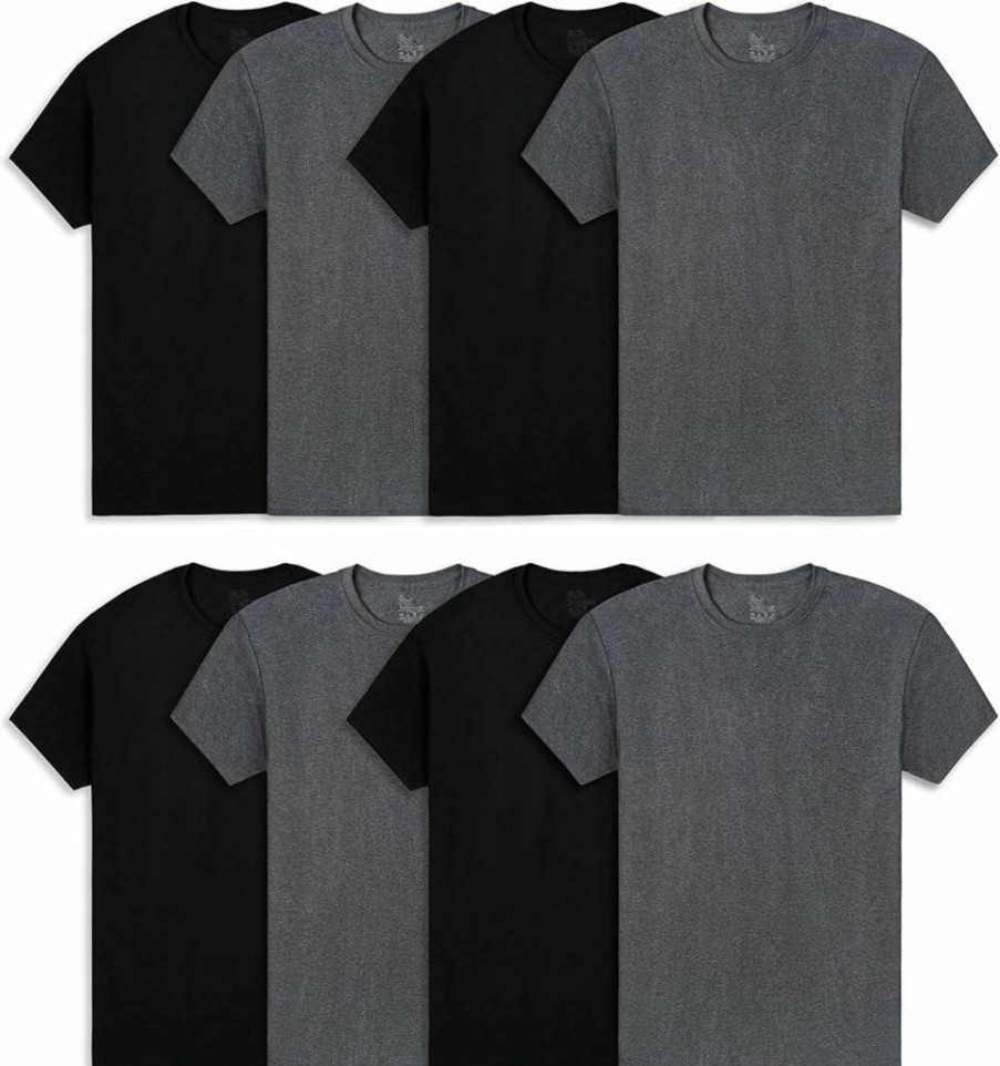 Fruit of the Loom Men's Lightweight Cotton Blend Active Undershirts - Breathable Comfort Fit for Everyday Wear