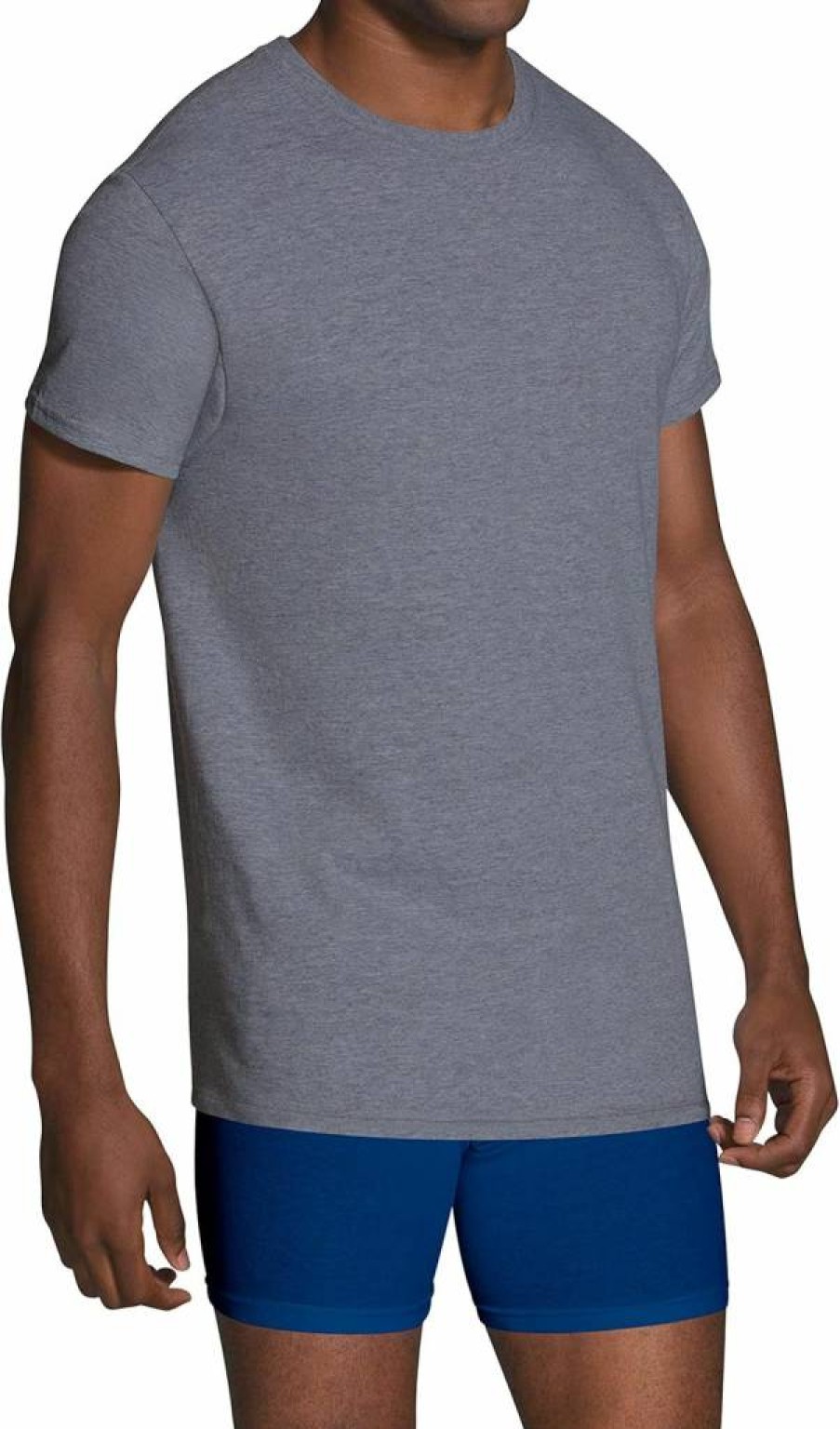 Fruit of the Loom Men's Lightweight Cotton Blend Active Undershirts - Breathable Comfort Fit for Everyday Wear