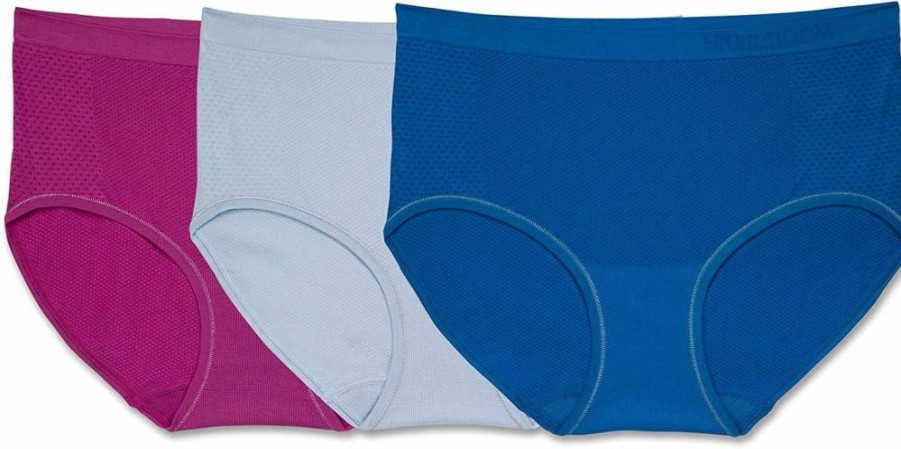 Fruit of the Loom Women's Breathable Seamless Panties - Soft Comfort Underwear for Everyday Wear