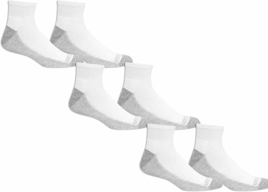 Fruit of the Loom Men's 10-Pack Comfort Crew Socks Multi-Pair Value Pack