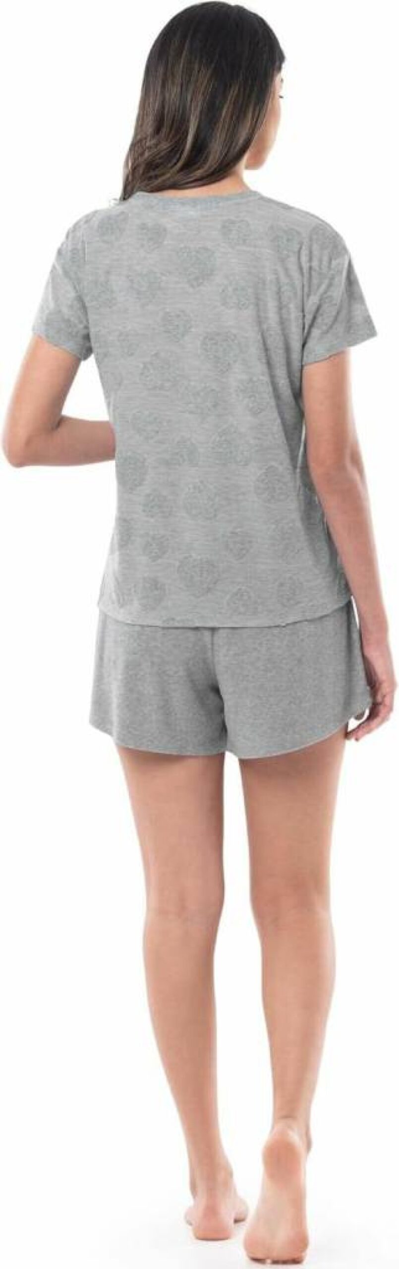 Fruit of the Loom Women's Beyond Soft Sleepwear Set - Comfortable Sleep Tee and Shorts Pajama Set
