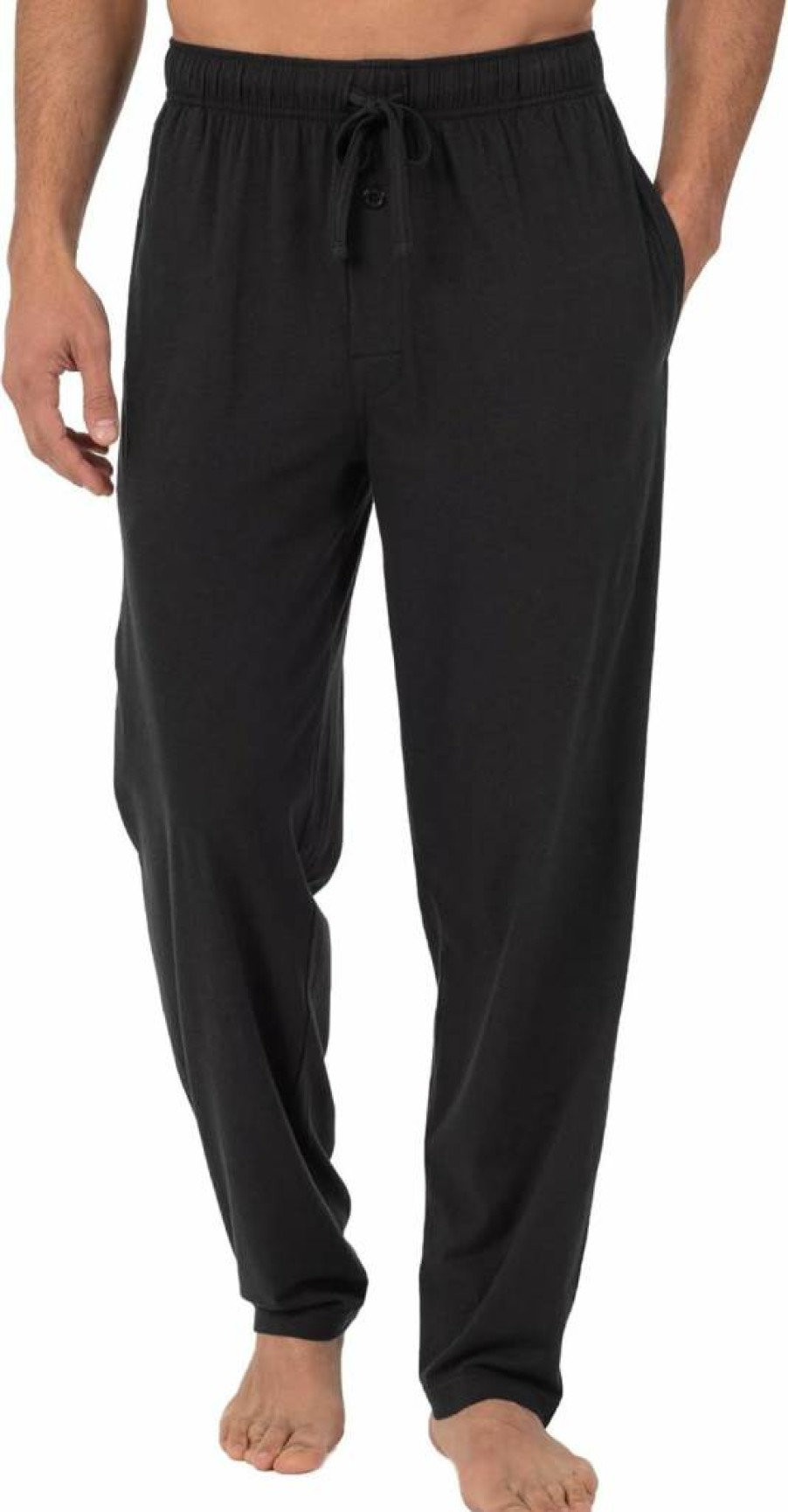 Fruit of the Loom Men's Comfort Jersey Knit Jogger Pants - Sleep & Lounge Wear (1-Pack & 2-Pack Options)