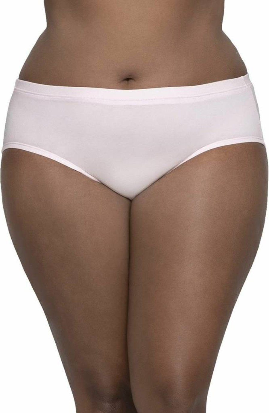 Fruit of the Loom Women's Plus Size Cotton Mesh Brief Underwear - Breathable, Comfortable Fit for Curves, Assorted Colors, Size 13+
