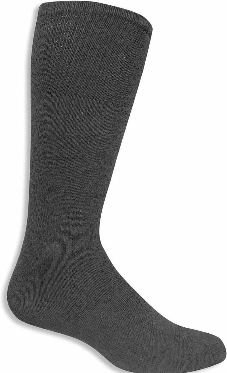 Fruit of the Loom Men's Work Gear Cushioned Crew Socks 10-Pack - Durable Comfort for All-Day Wear