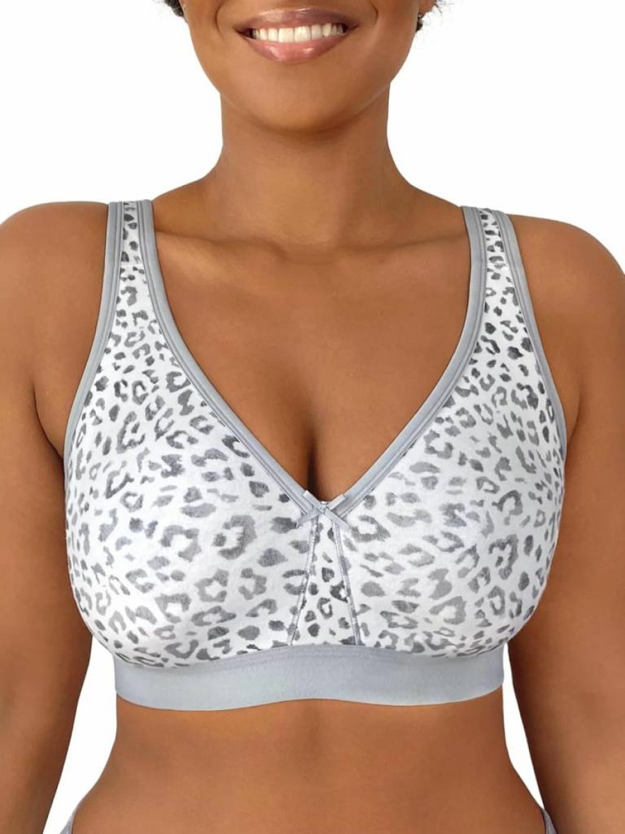 Fruit of the Loom Women's Plus-Size Wireless Bra - Soft Cotton Comfort, Support & Breathable Fit for Everyday Wear