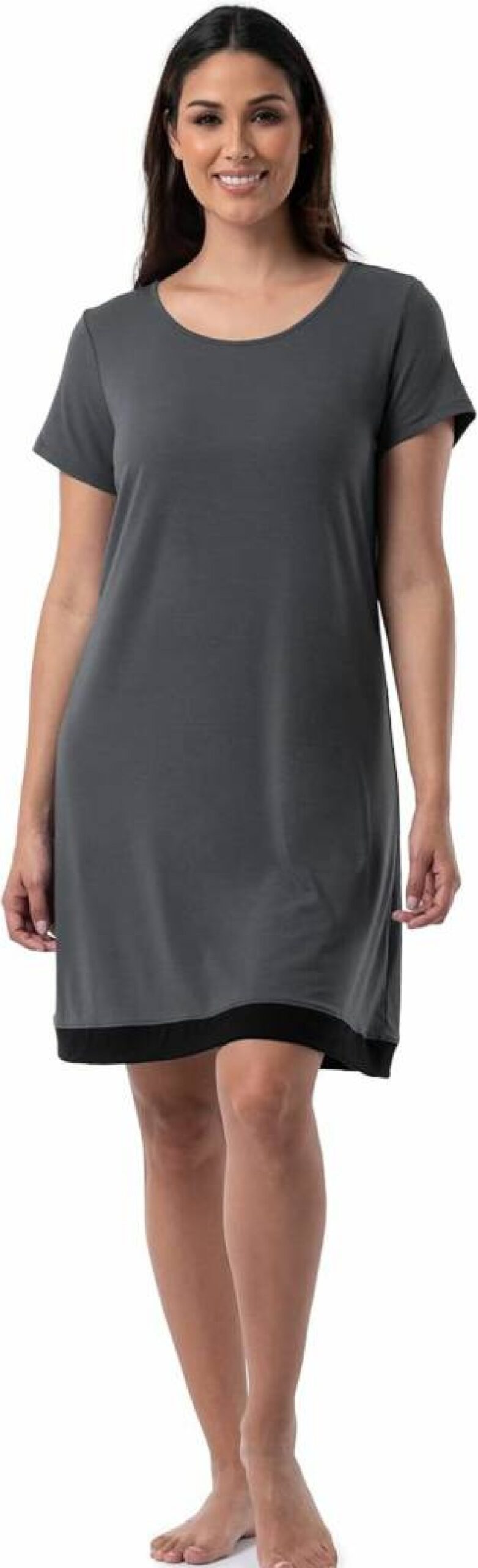 Fruit of the Loom Women's Sleep Shirt - Super Soft, Breathable Nightwear for Comfortable Sleep
