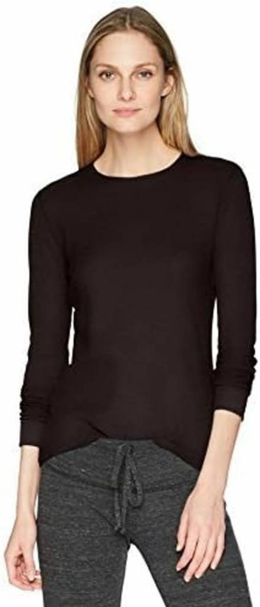 Fruit of the Loom Women's Thermal Waffle Knit Long Sleeve Shirt for Winter Warmth