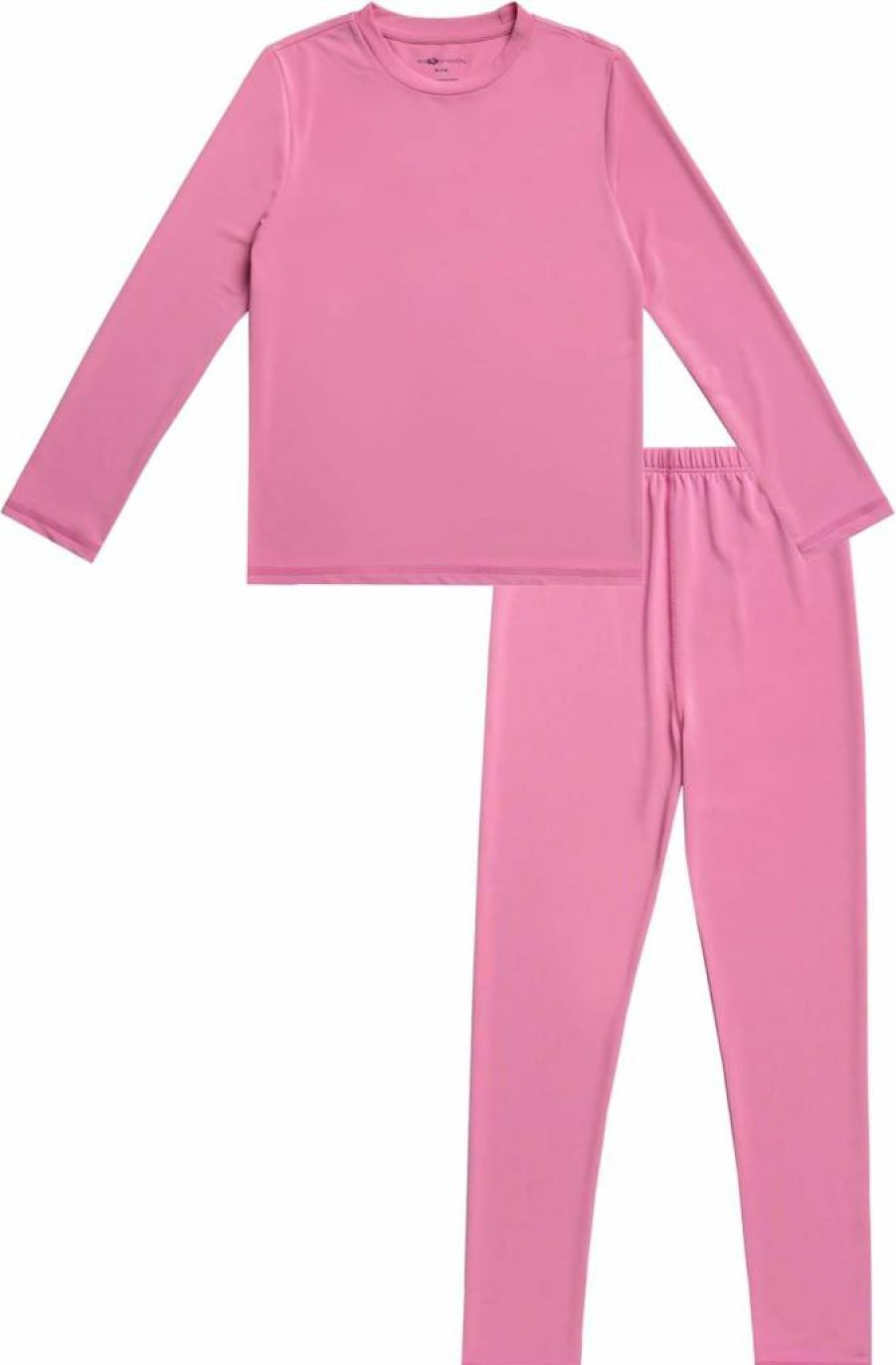 Fruit of the Loom Girls' Thermal Baselayer Set - Soft Performance Warm Underwear for Kids