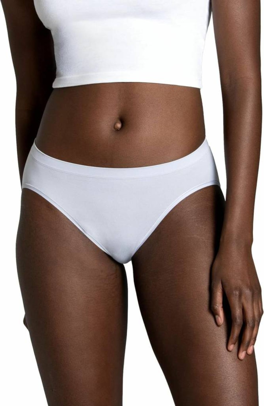 Fruit of the Loom Women's No Show Seamless Underwear - Plus Size Comfort with Amazing Stretch & Zero Panty Lines
