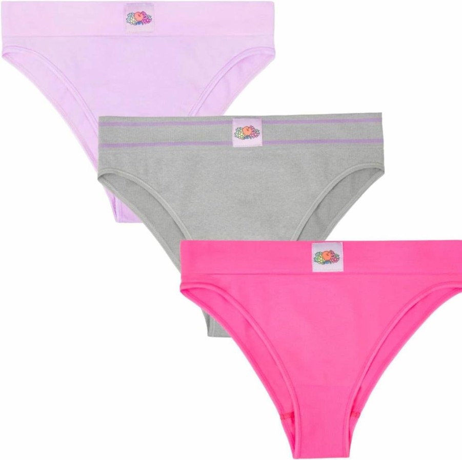 Fruit of the Loom Seamless Bikini Panties 3 Pack - Comfortable & Breathable Women's Underwear