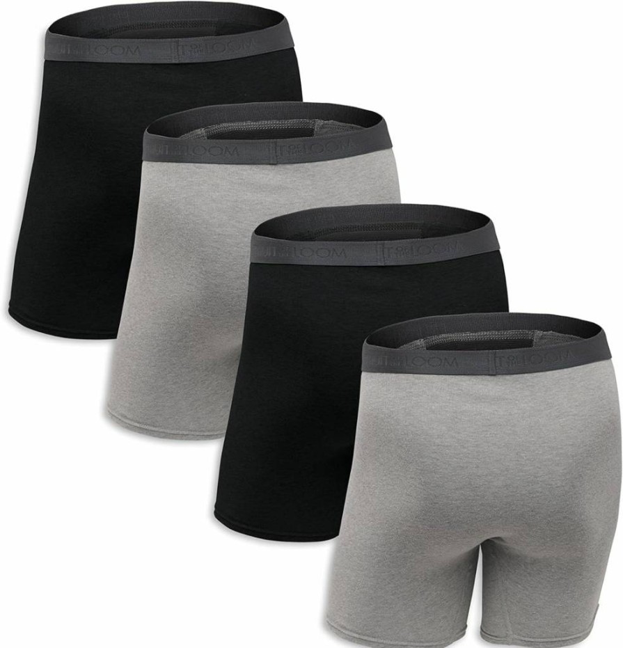 Fruit of the Loom Men's Cotton Underwear - Tag-Free Comfort for Regular & Big & Tall Sizes