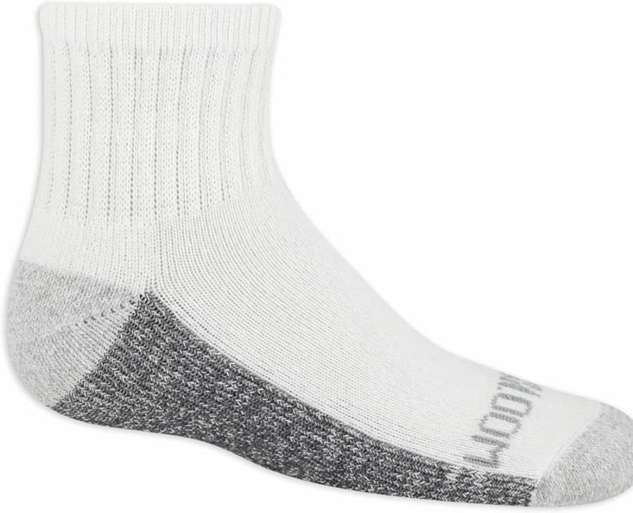 Fruit of the Loom Boys' Ankle Socks 10-Pack - Comfortable & Durable Dual Defense Crew Socks for Kids