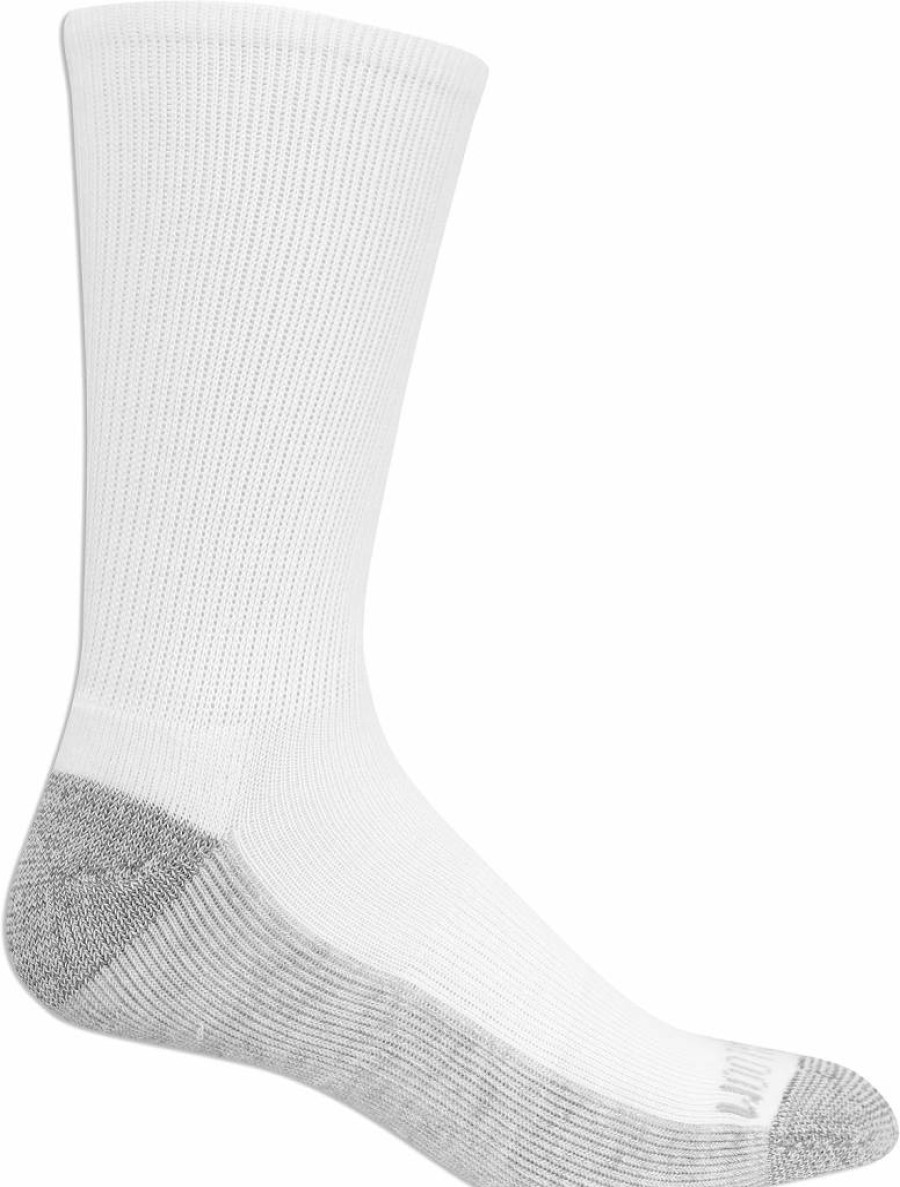 Fruit of the Loom Men's Lightweight Breathable Crew Socks 6-Pack for Everyday Comfort & Sports