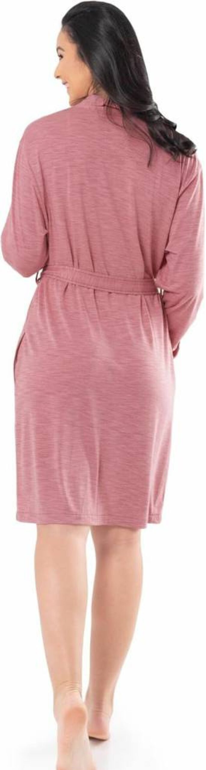 Fruit of the Loom Women's Soft Breathable Comfortable Lounge Robe for Relaxation
