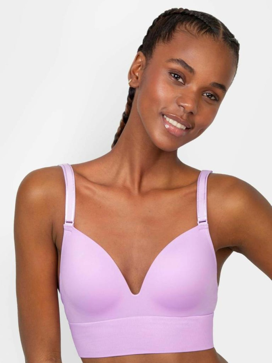 Fruit Of The Loom Women's Seamless Push Up Bra 2-Pack - Comfort Lift & Support for Everyday Confidence