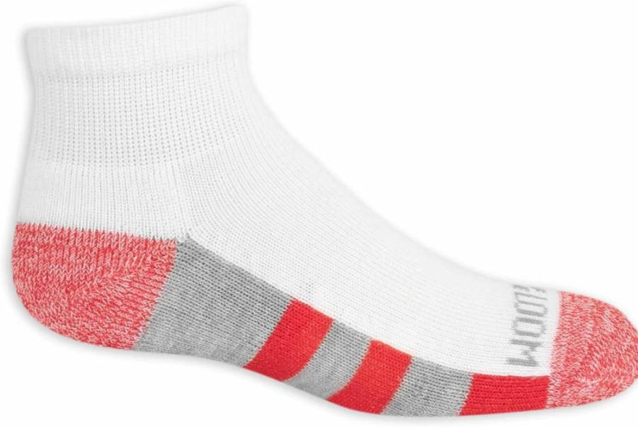Fruit of the Loom Boys' 10-Pack Athletic Ankle Socks for Everyday Sports & Active Wear