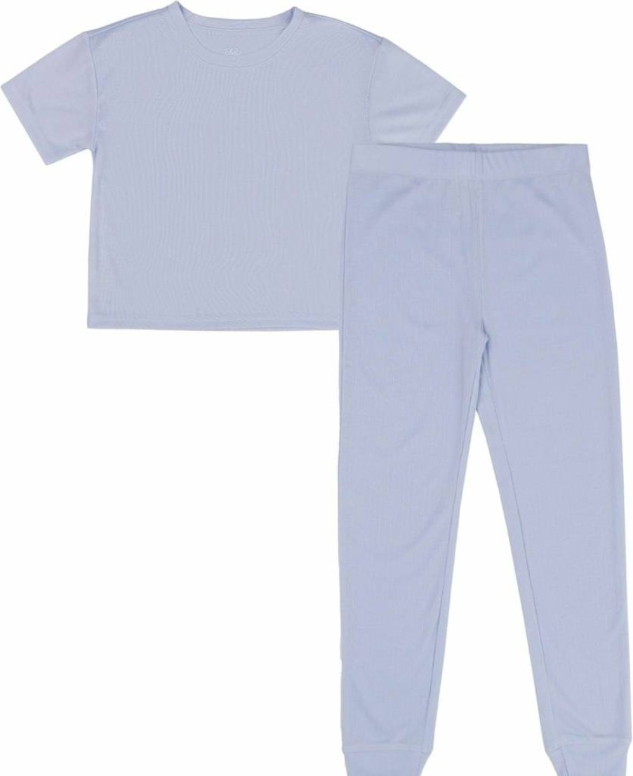 Fruit Of The Loom Girls' Soft & Comfortable 2-Piece Pajama Set - Loose Fit Sleepwear for Kids