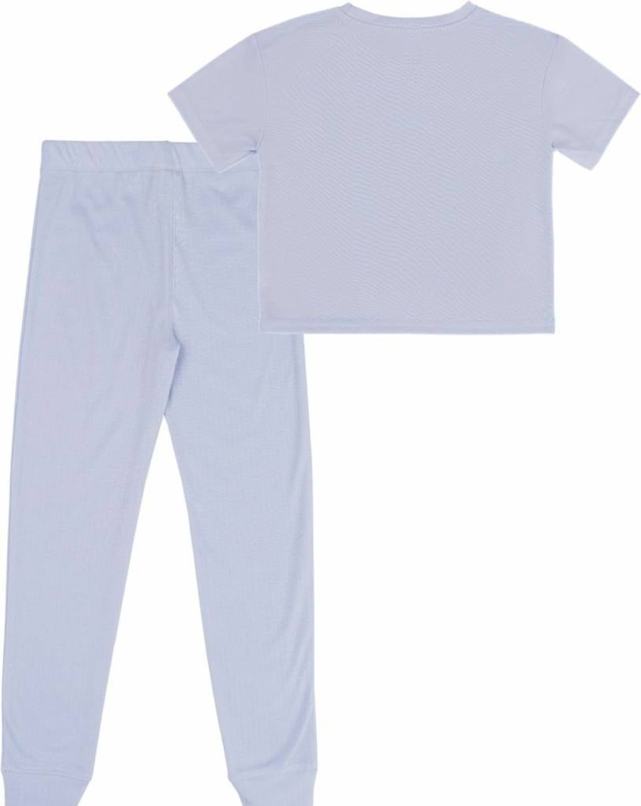Fruit Of The Loom Girls' Soft & Comfortable 2-Piece Pajama Set - Loose Fit Sleepwear for Kids