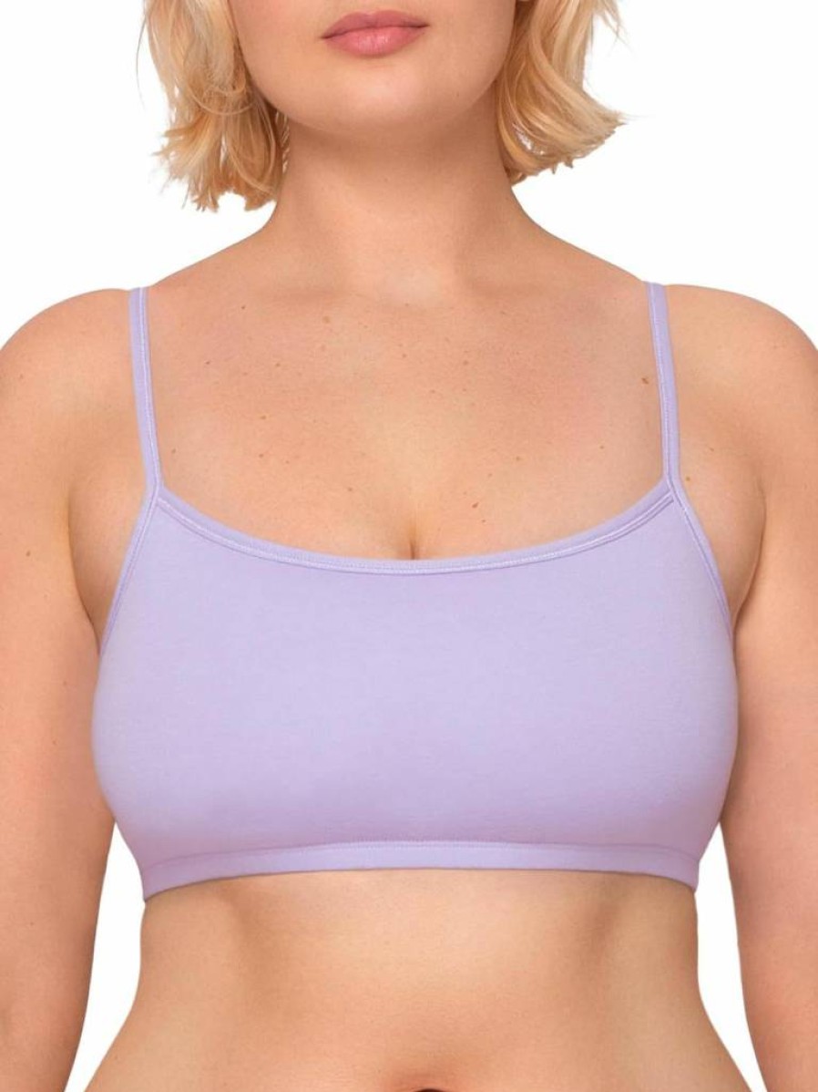 Fruit of the Loom Women's Cotton Sports Bra - Soft Spaghetti Strap Comfort for All-Day Wear - Breathable & Supportive Activewear - Value Pack (2-Pack or 3-Pack)