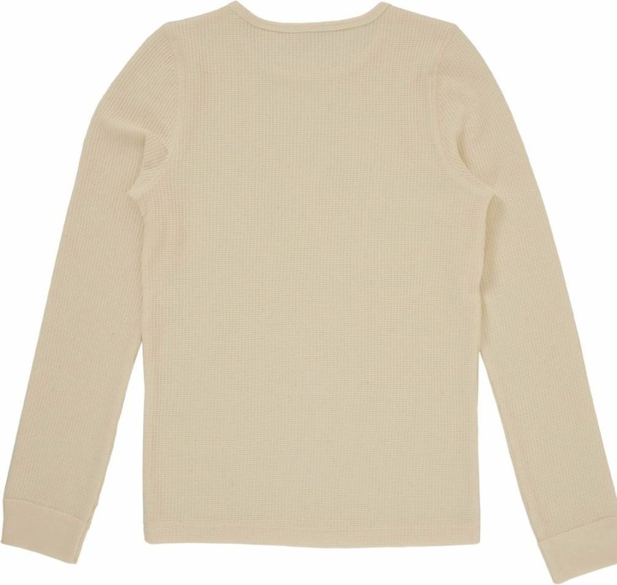 Fruit Of The Loom Girls' Thermal Waffle Crew Neck Shirts - 2-Pack Soft Warm Winter Tops
