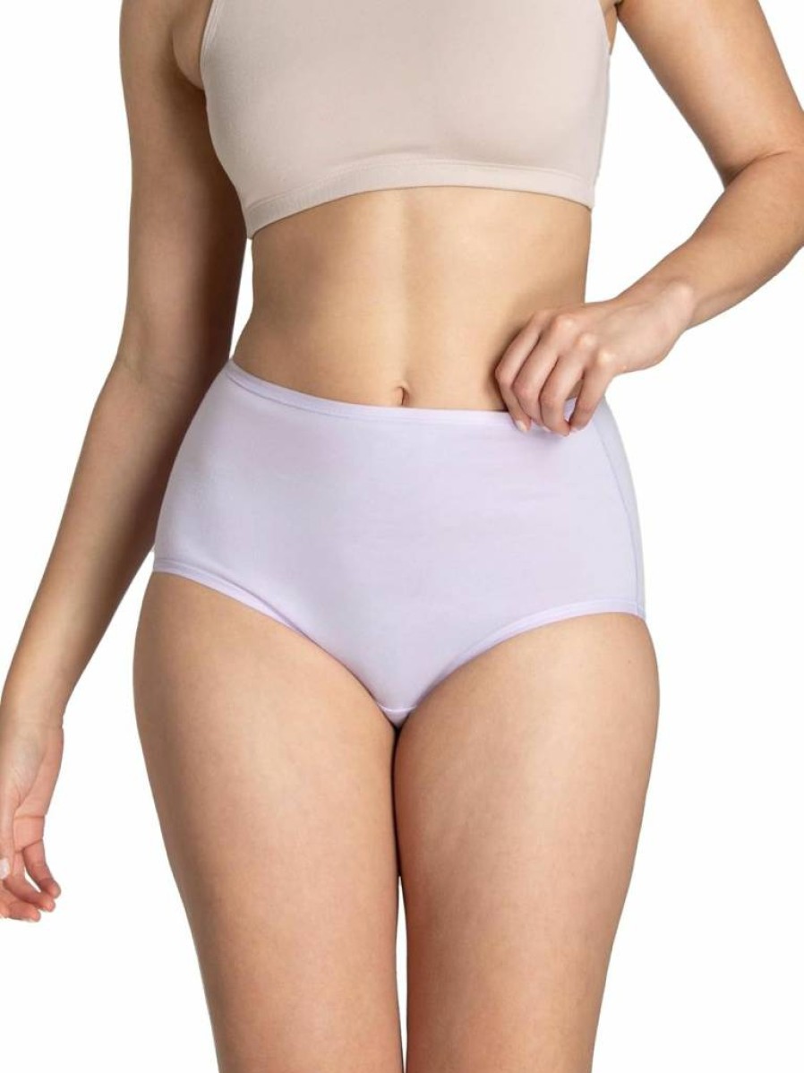 Fruit of the Loom Women's 360° Plus Size Underwear - High Performance Stretch for Ultimate Comfort