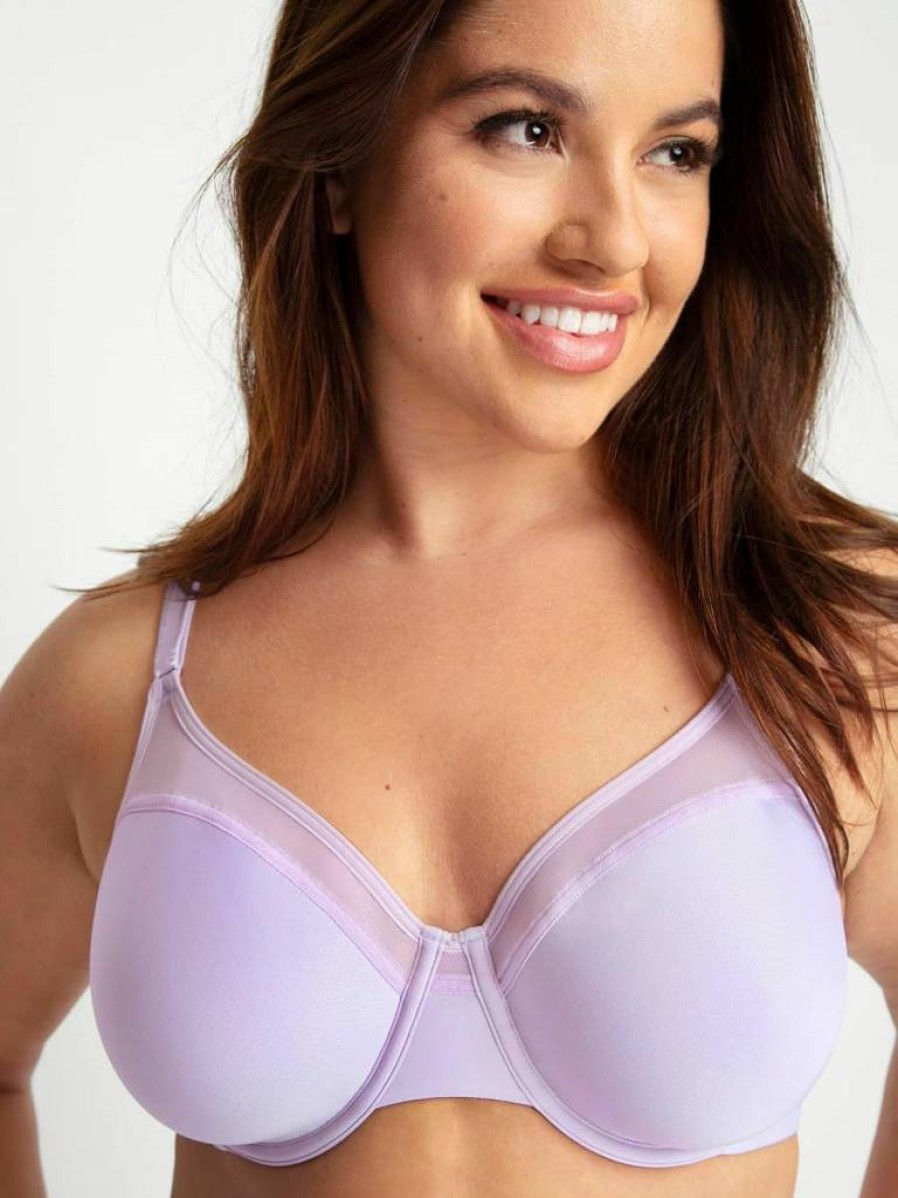 Fruit of the Loom Women's Comfort T-Shirt Bra - Breathable, Soft, Seamless, Invisible Underwear for Everyday Wear