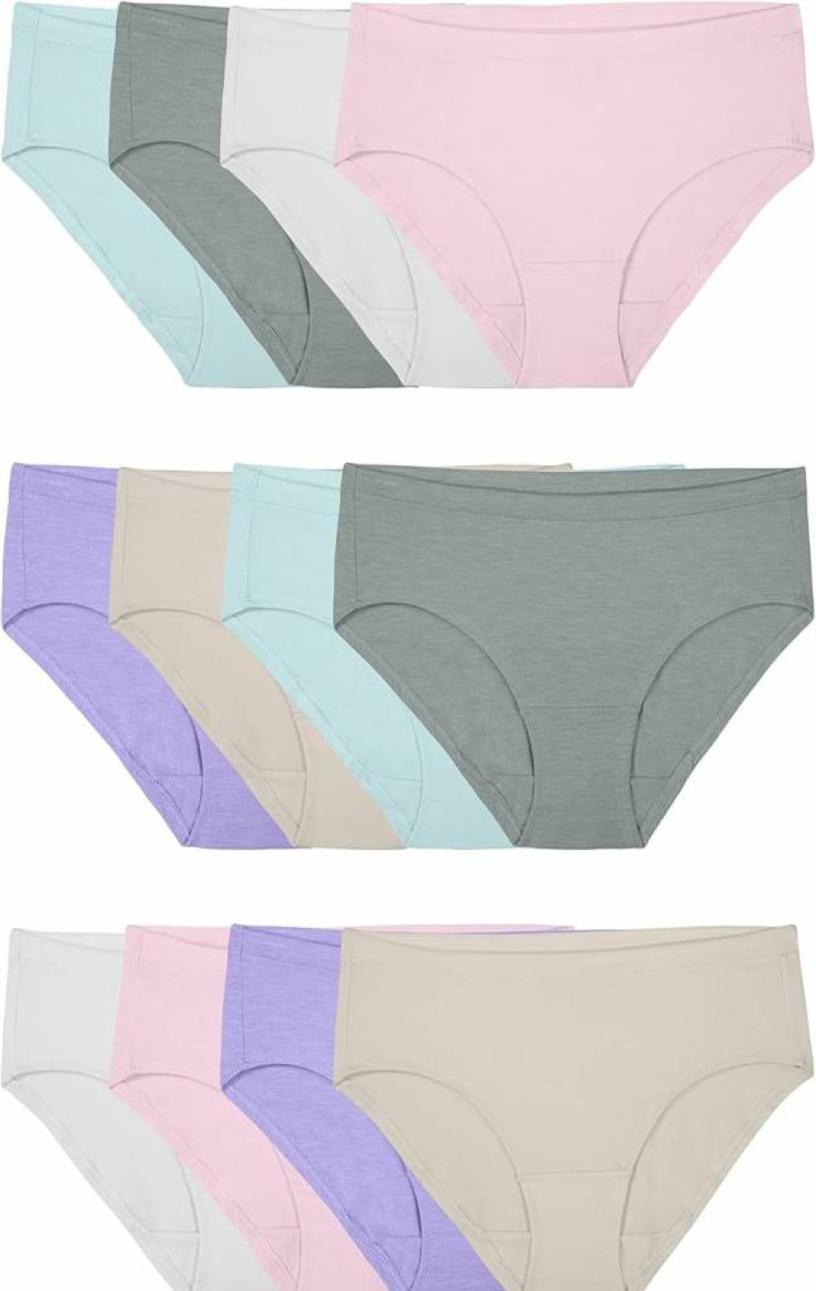 Fruit of the Loom Women's Soft Modal Underwear - Breathable & Comfortable Panties