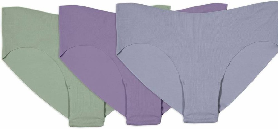 Fruit of the Loom Women's Pima Cotton Underwear - Soft Blend Comfort with Raw Cut Edges