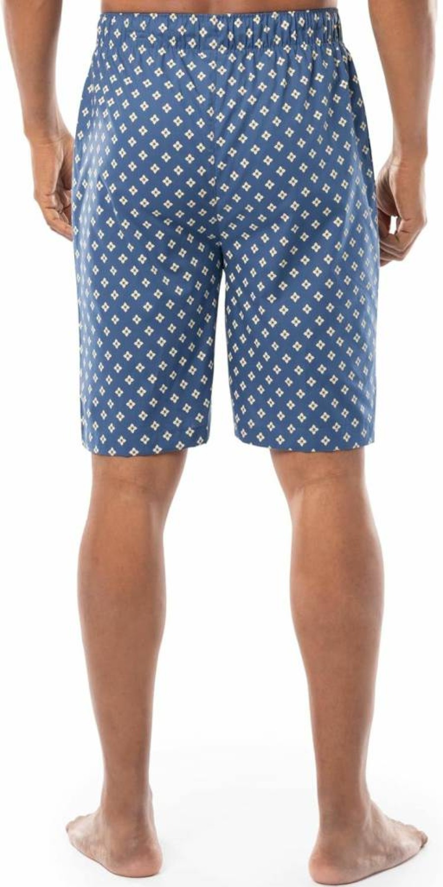 Fruit of the Loom Men's Soft Woven Poplin Sleep Shorts - Comfortable Lounge Shorts for Men