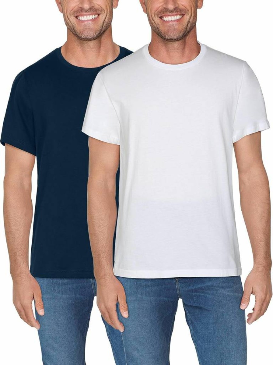 Fruit of the Loom Men's Relaxed Fit Crafted Comfort T-Shirt - Classic Cotton Tee in Sizes S to 2XL