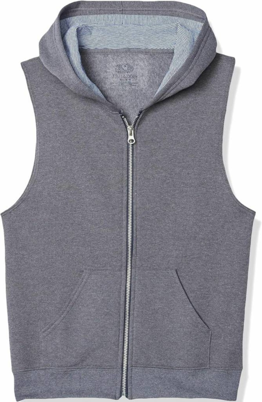 Fruit of the Loom Boys' Fleece Vest & Sweatpants Set - Charcoal Heather, Small (US Size)
