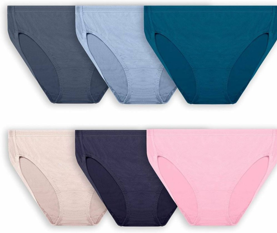 Fruit of the Loom Women's Plus Size Underwear - Comfortable & Curve-Hugging Design for Perfect Fit