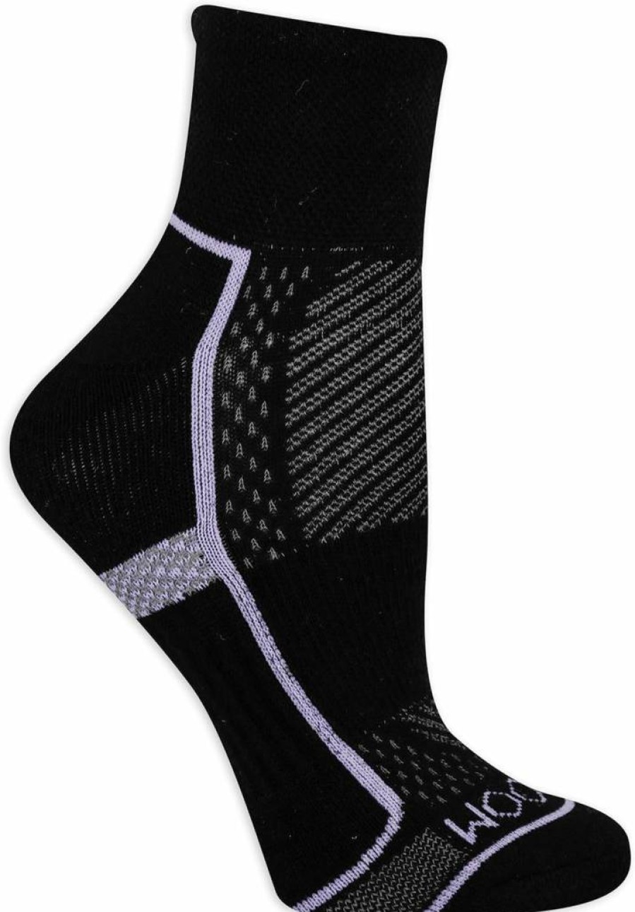 Fruit of the Loom Women's 6-Pack Coolzone Cotton Ankle Socks - Breathable Comfort for Everyday Wear