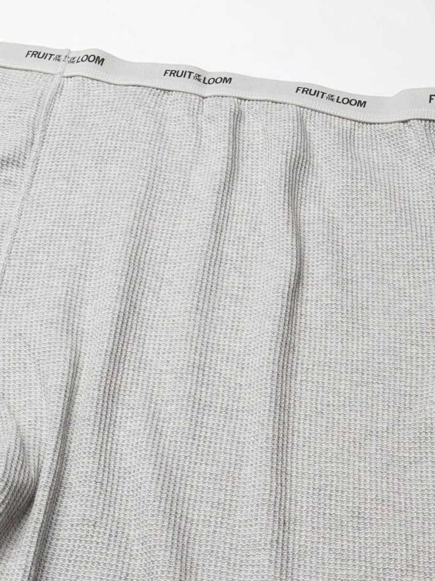 Fruit of the Loom Men's Classic Midweight Waffle Thermal Underwear Bottoms - 1-Pack & 2-Pack Options for Cold Weather Comfort