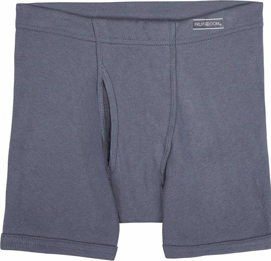 Fruit of the Loom Boys' Cool Comfort Boxer Briefs with Breathable Coolzone Fly for All-Day Wear