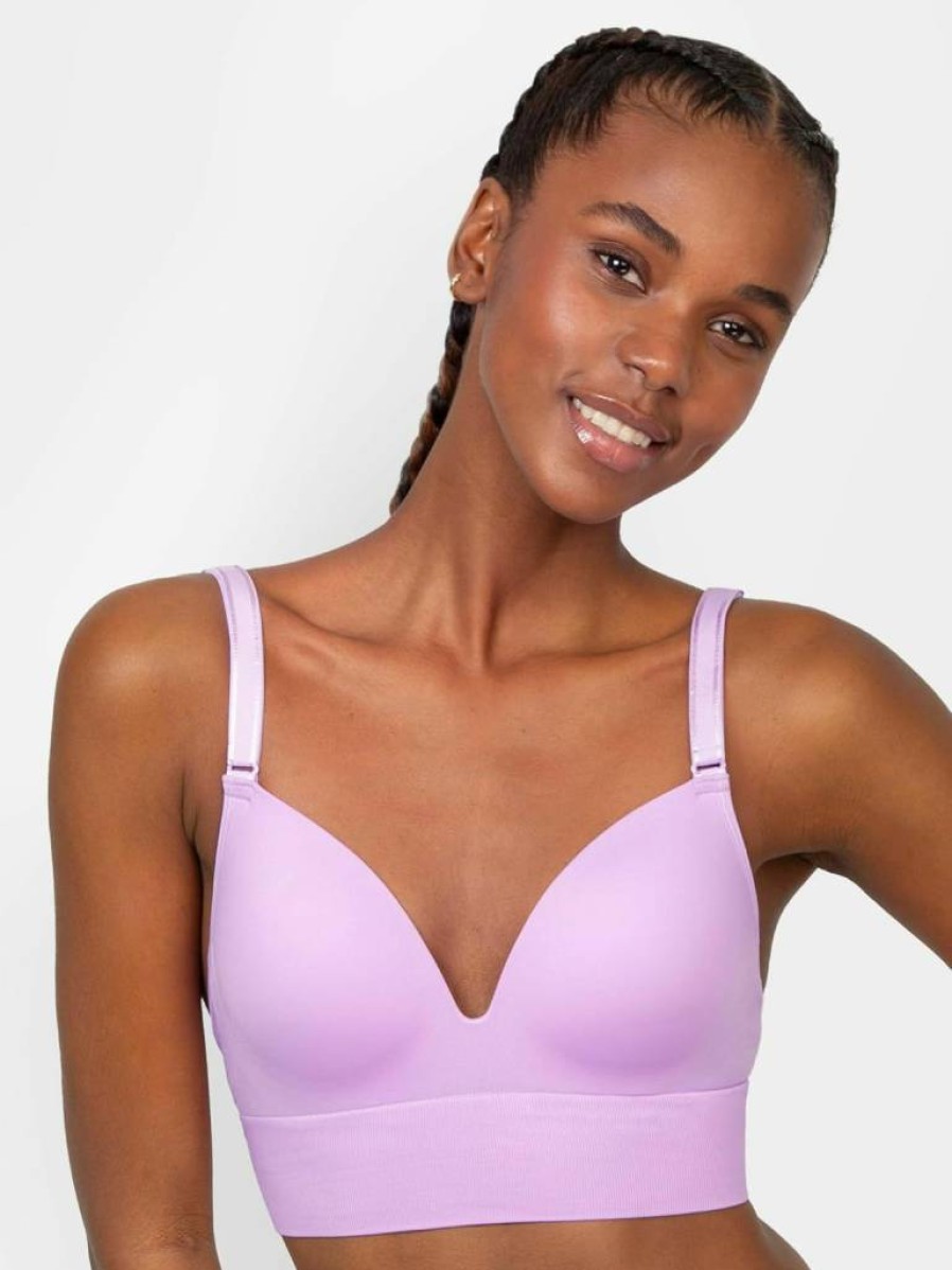 Fruit of the Loom Women's Seamless Push Up Bra 2-Pack - Comfort Lift & Confidence Boost