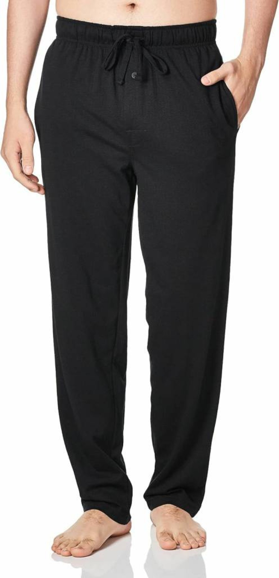 Fruit of the Loom Men's Comfortable Breathable Jersey Sleep Pants for Relaxation