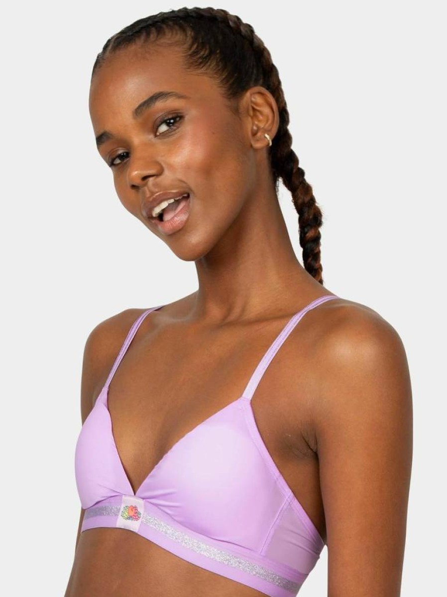 Fruit of the Loom Women's 2-Pack Triangle Bralettes - Soft Comfort, Modern Fit & Breathable Fabric for Everyday Wear